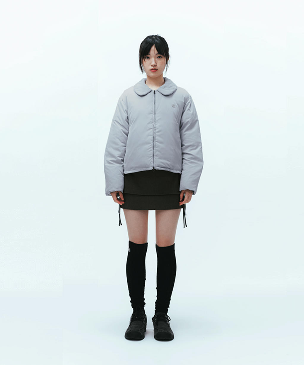 Coyseio - Solid Padded Jacket (Sky Blue) product image 1 | TRAB K-Fashion Australia