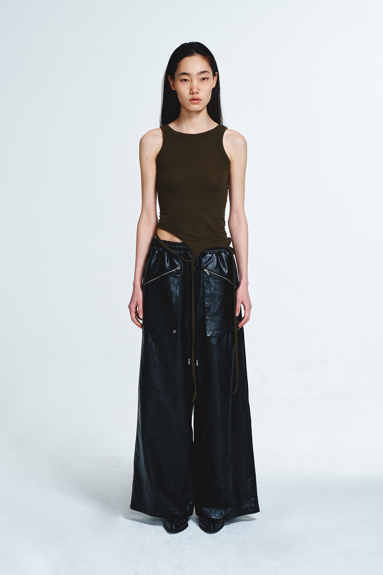 Deinet - 2way Sleeveless (Khaki) product image 1 | TRAB K-Fashion Australia