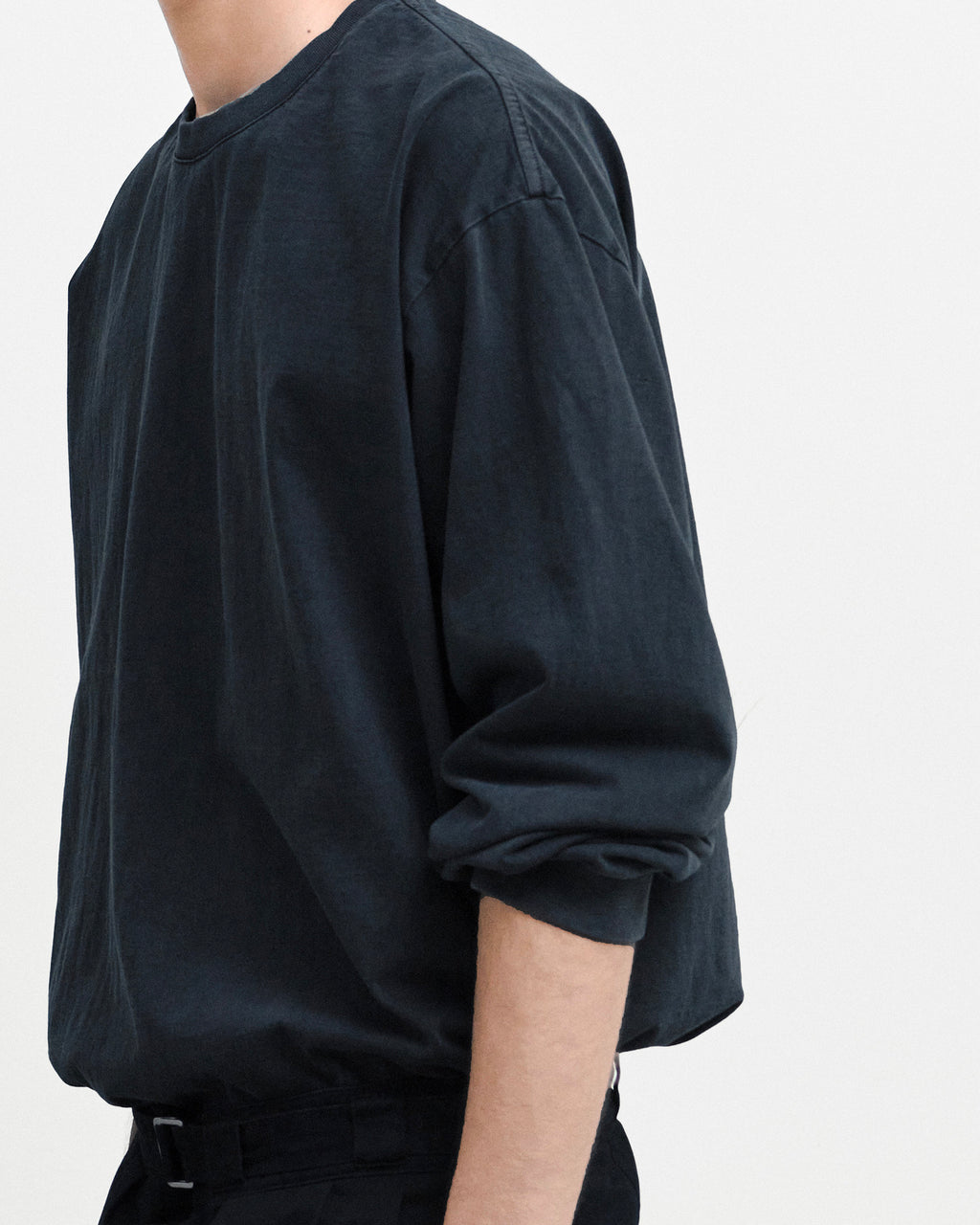 Brownyard - Washed Long Sleeve (Black) product image 3 | TRAB K-Fashion Australia