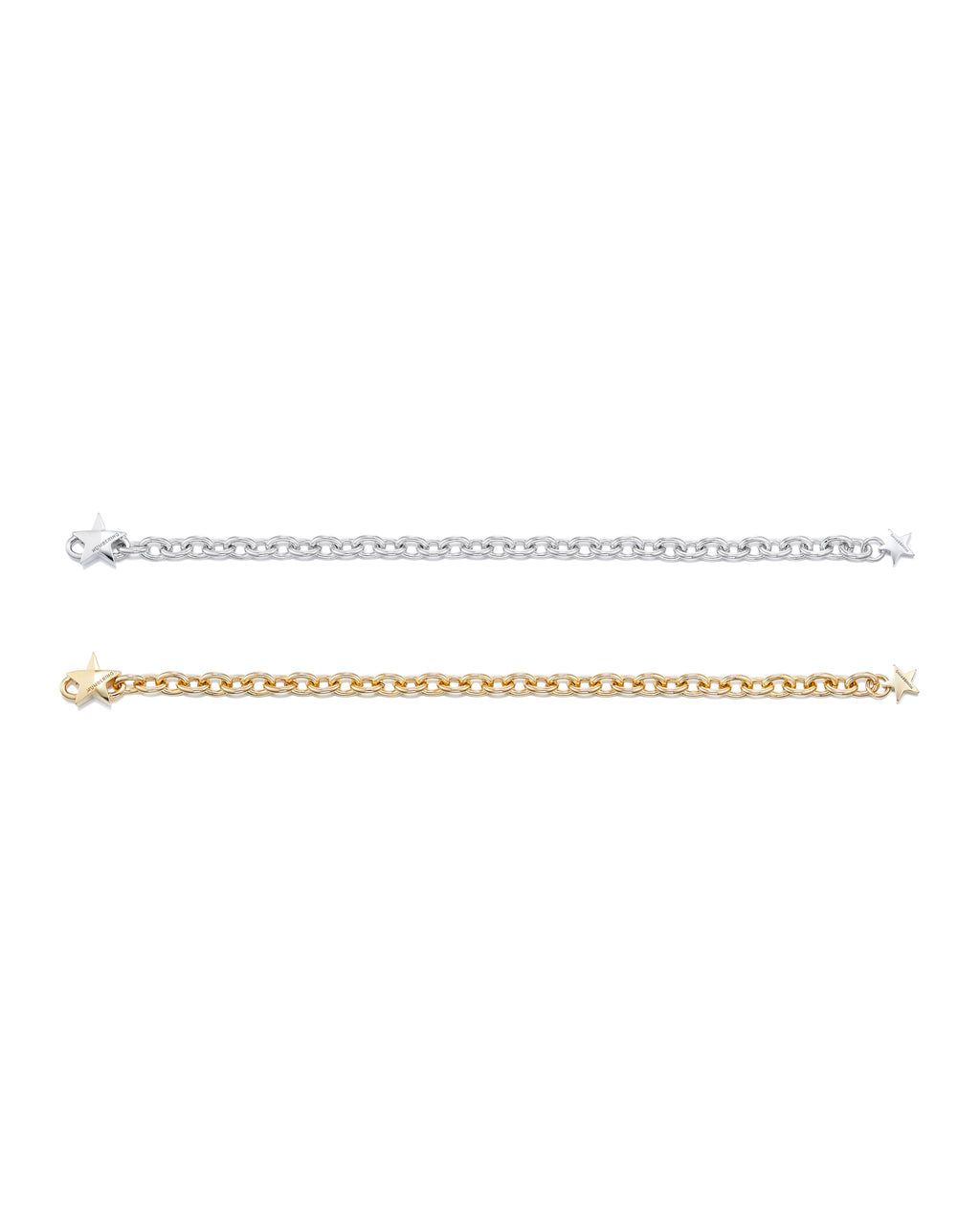Numbering - Star Clasp Slim Oval Chain Bracelet #5929 product image 3 | TRAB K-Fashion Australia