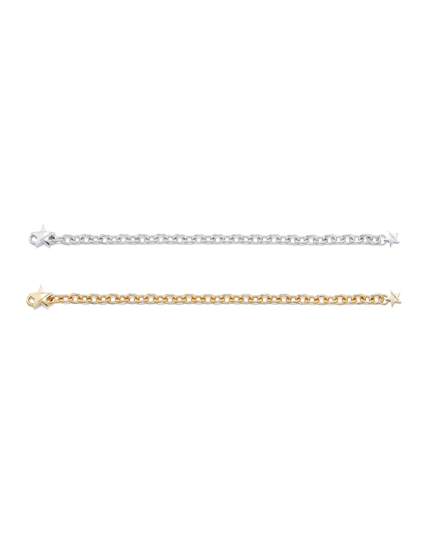 Numbering - Star Clasp Slim Oval Chain Bracelet #5929 product image 3 | TRAB K-Fashion Australia