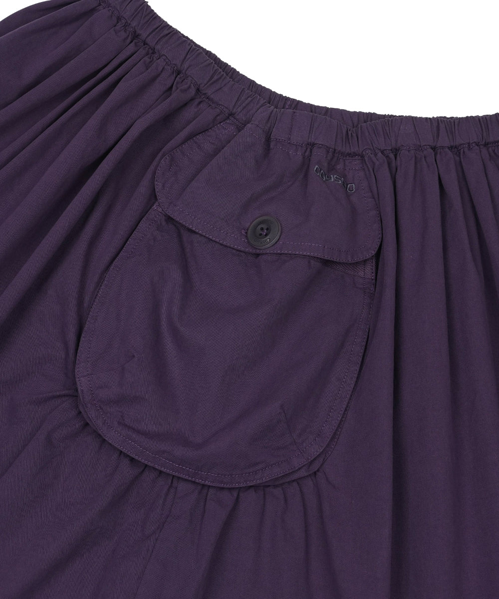 Coyseio - Big Pocket Shirring Skirt (Purple) product image 16 | TRAB K-Fashion Australia