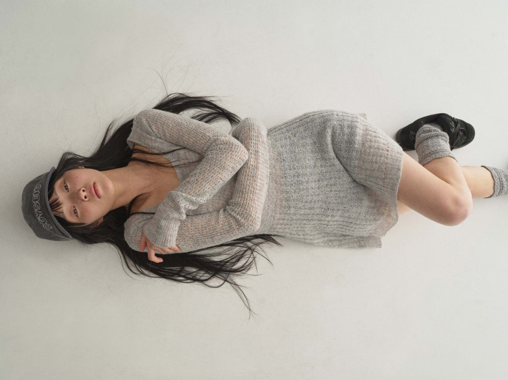 Coyseio - Soft Bell Knit (Light Grey) product image 3 | TRAB K-Fashion Australia