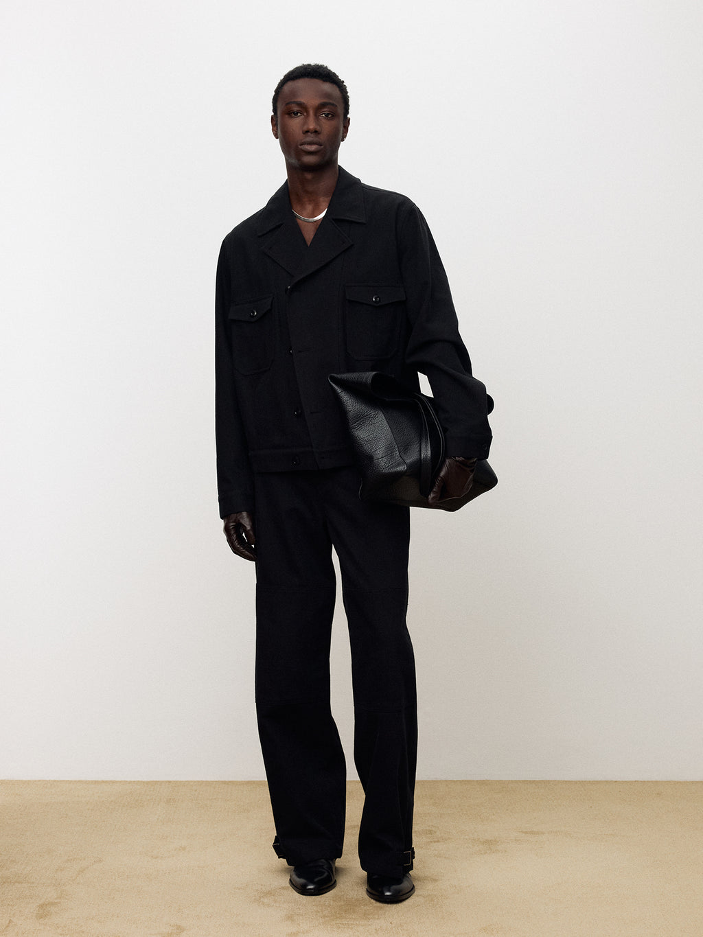 Tonywack - French Work Blouson Jacket (Black) product image 4 | TRAB K-Fashion Australia