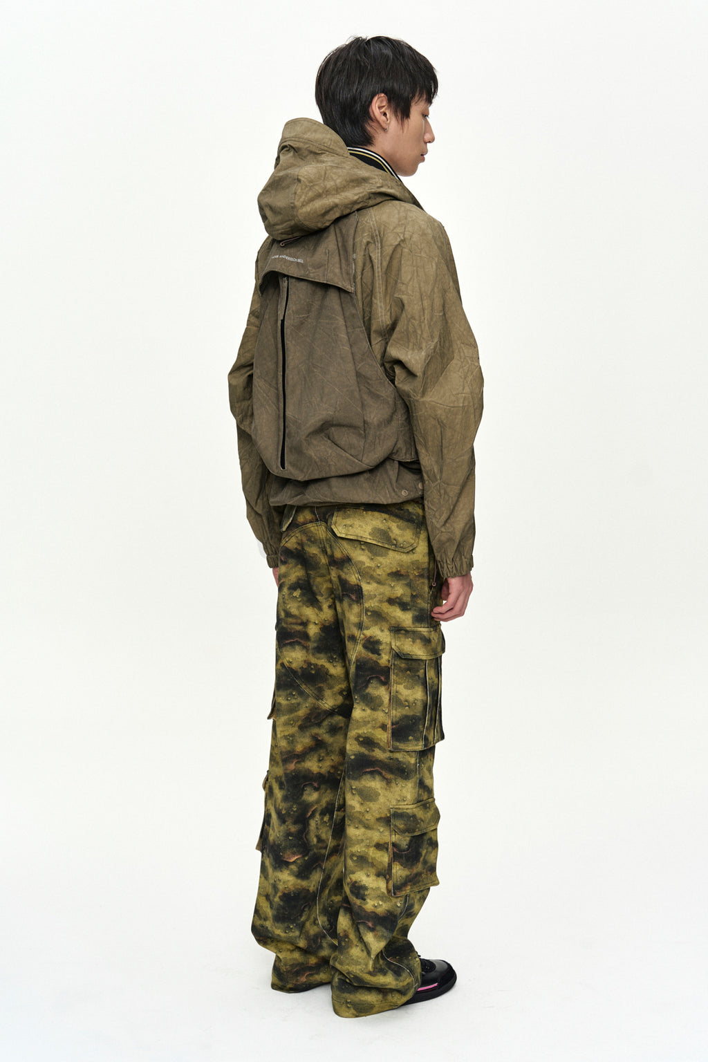 Andersson Bell - Tie-Dyed Vest Backpack (Moss Khaki) product image 7 | TRAB K-Fashion Australia