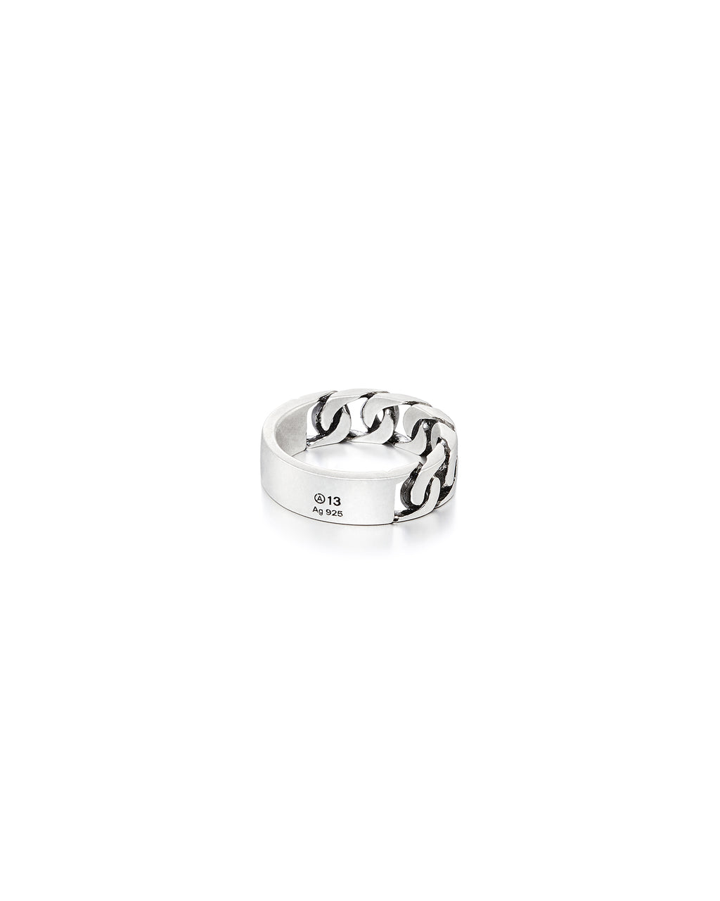 Numbering - Chain ID Ring (S) #7407 product image 8 | TRAB K-Fashion Australia