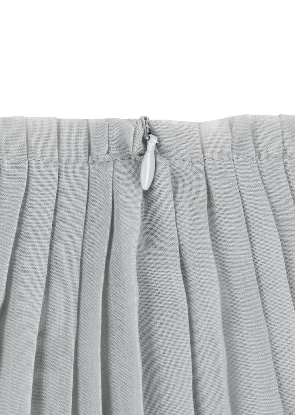 Amomento - Pleated Midi Skirt (Grey) product image 6 | TRAB K-Fashion Australia