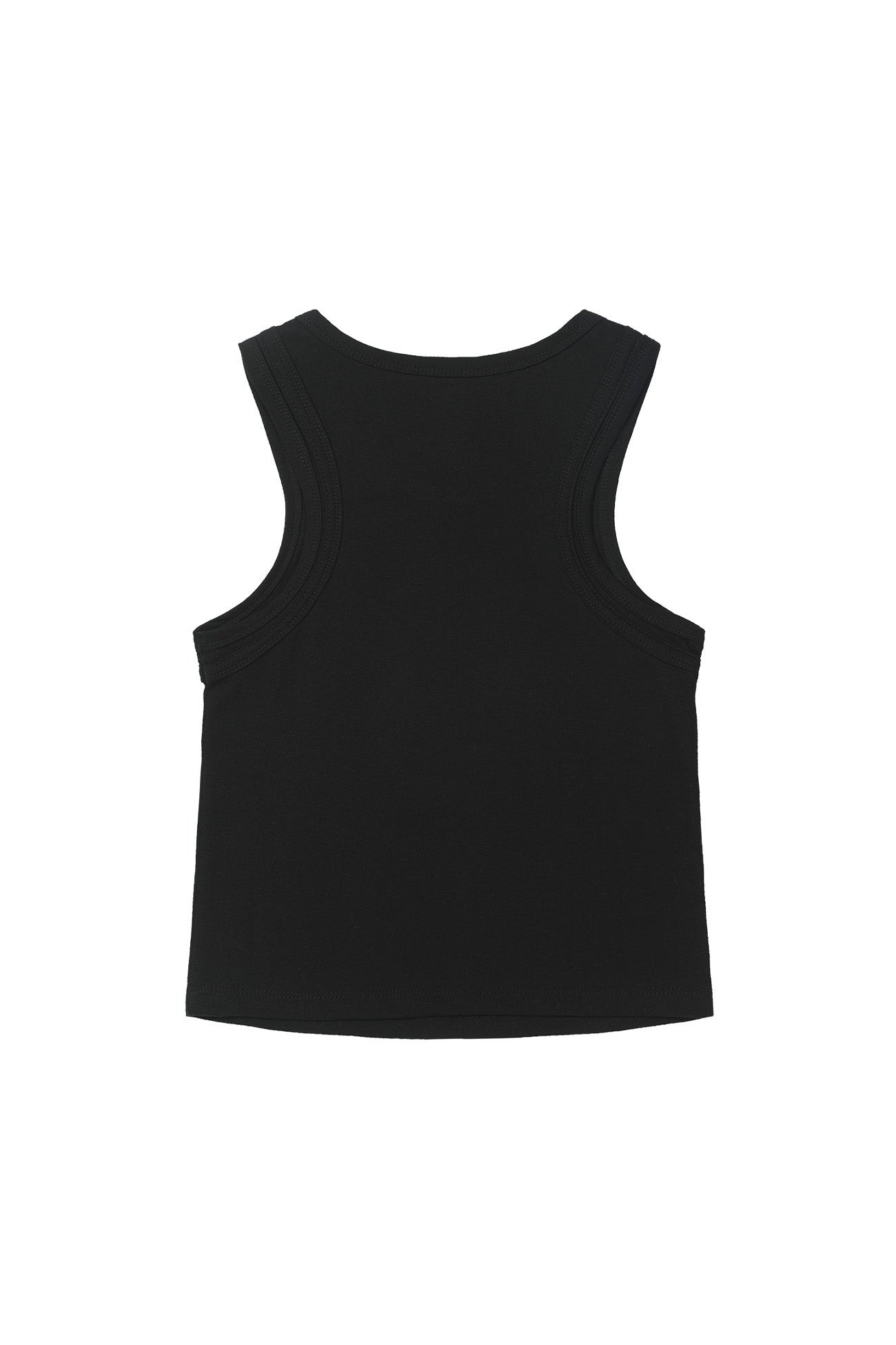 Deinet - Layered Sleeveless (Black) product image 2 | TRAB K-Fashion Australia