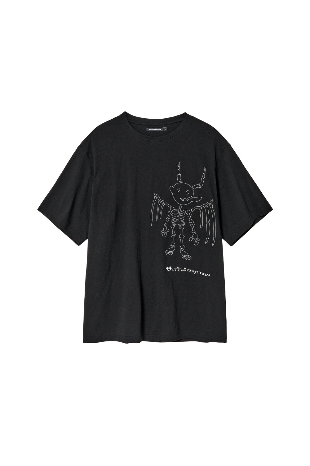 Hatchingroom - Bone Devil Tee (Black) product image 1 | TRAB K-Fashion Australia
