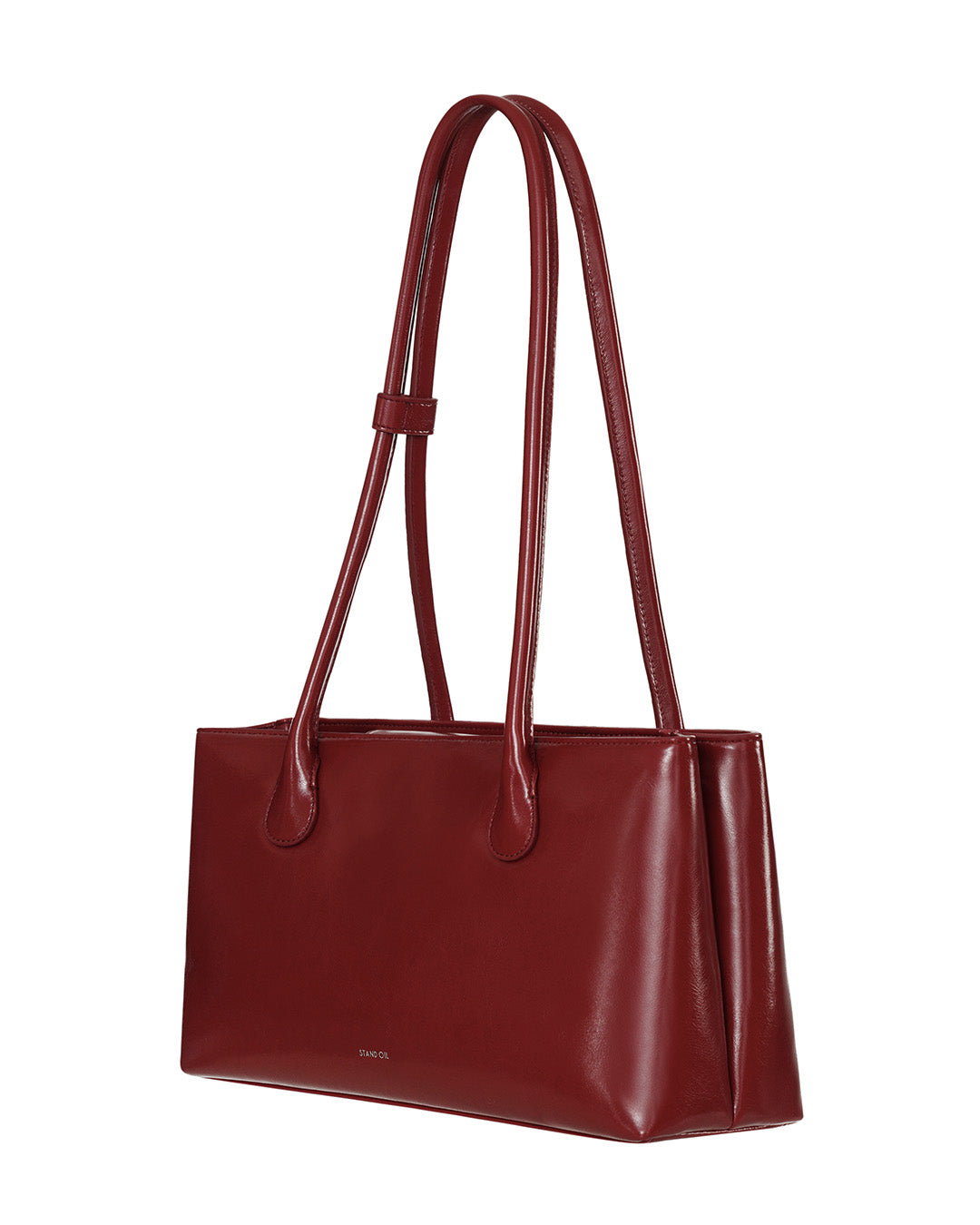 Stand Oil - Square Low Bag (Red Wine) product image 2 | TRAB K-Fashion Australia