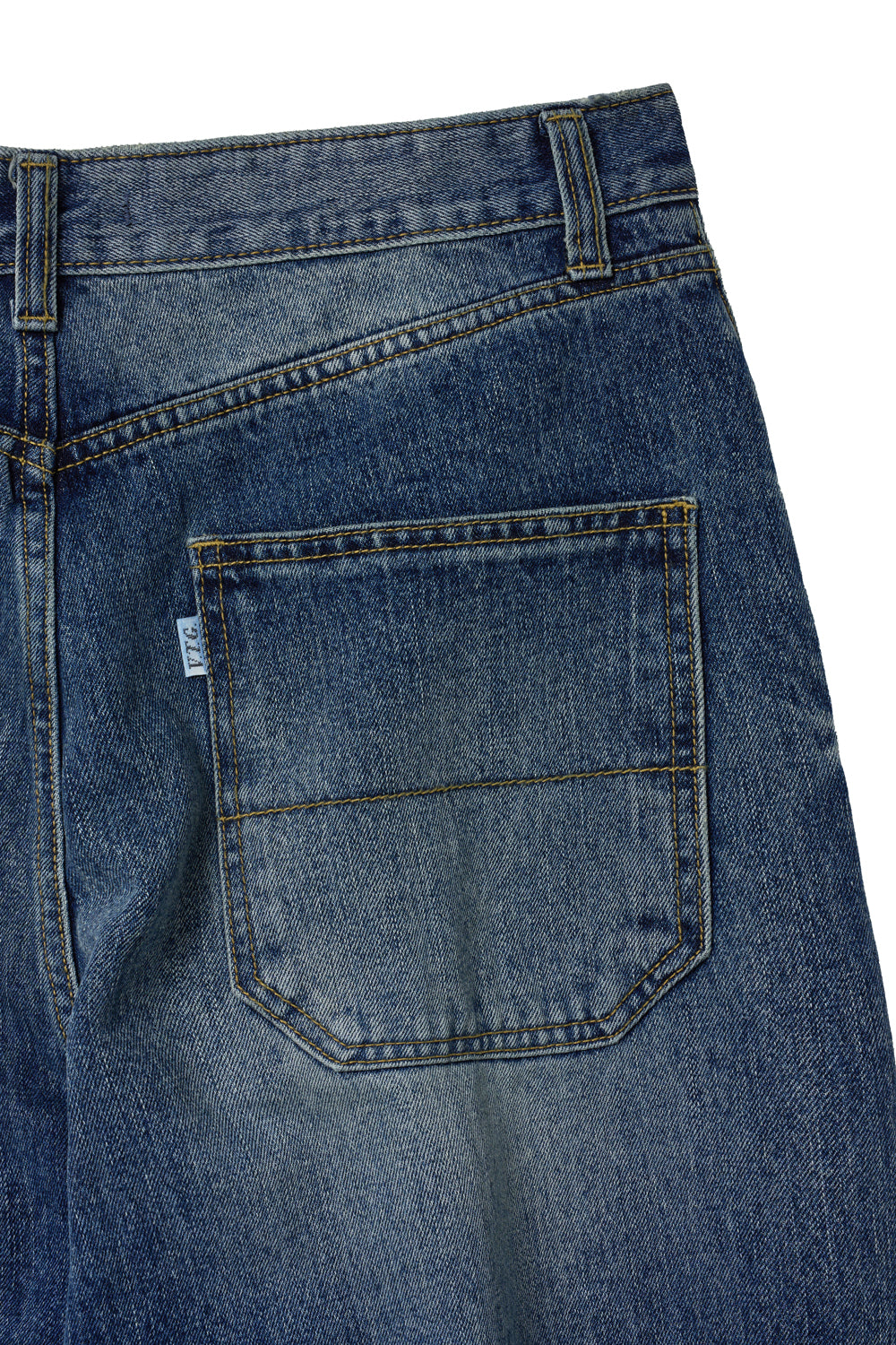 Hatchingroom - Flare Button Jeans Washed (Blue) product image 6 | TRAB K-Fashion Australia