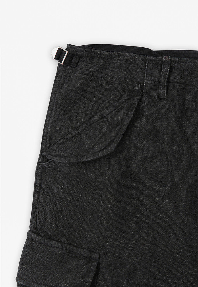 Art if acts - Linen M-51 Shorts (Black) product image 9 | TRAB K-Fashion Australia