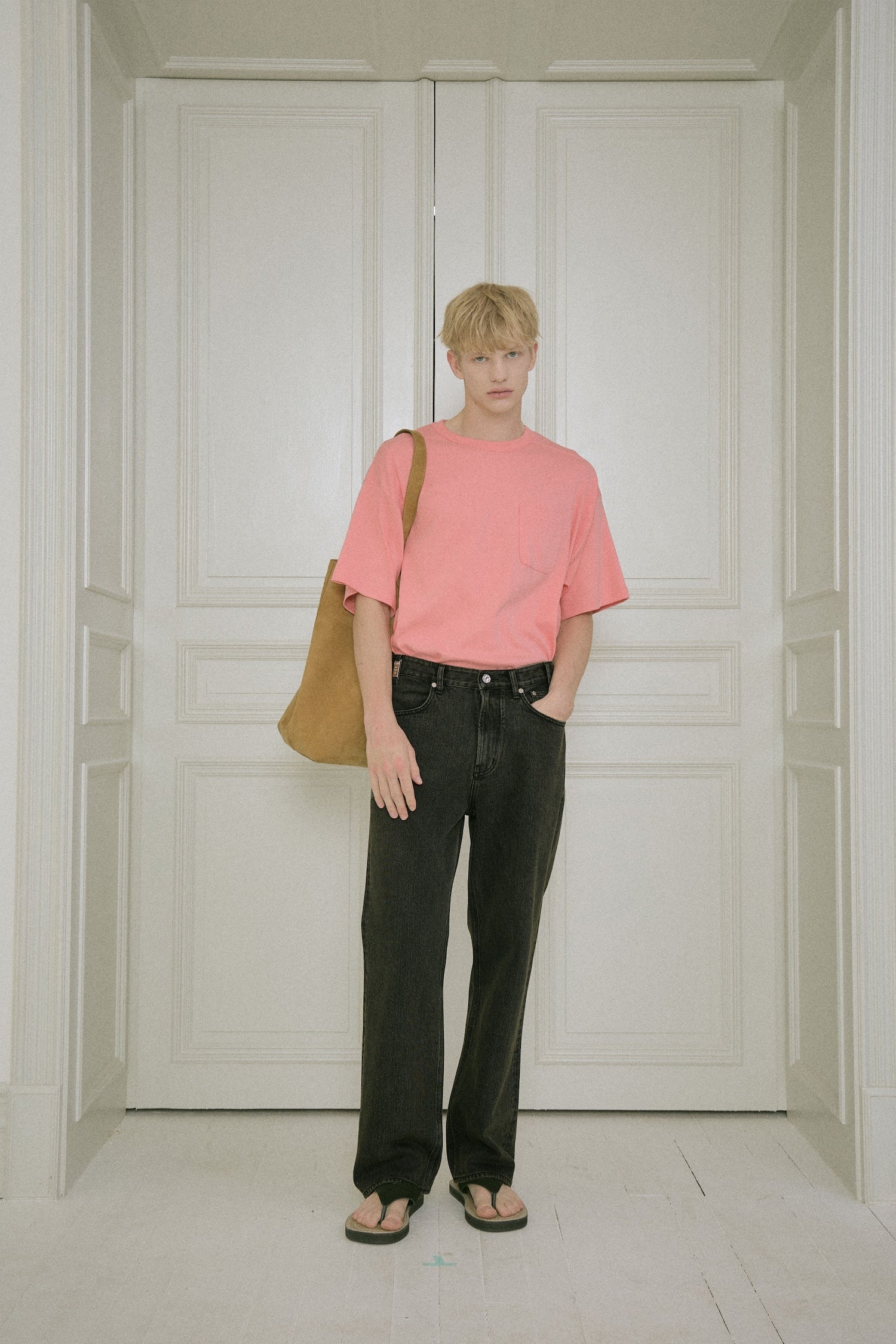 STU - Pocket T-Shirt (Pink) product image 8 | TRAB K-Fashion Australia