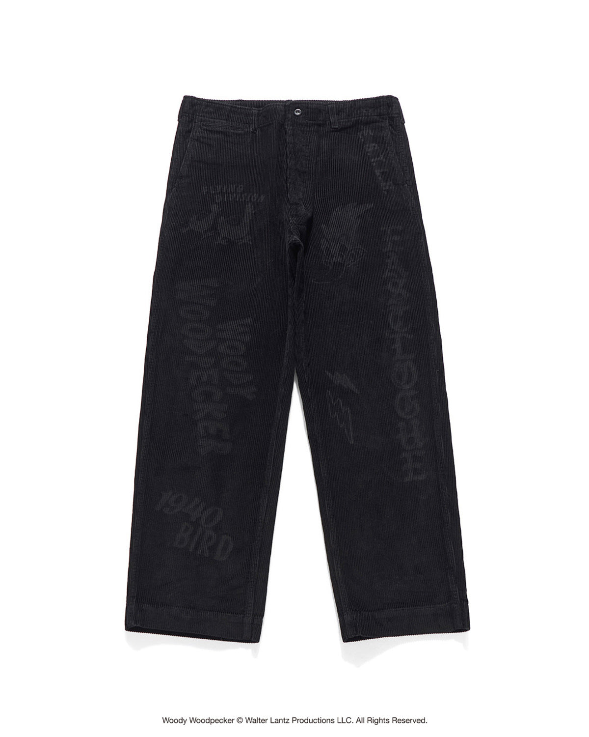 Eastlogue - Vintage Memirial Chino Pants (Black Corduroy) product image 1 | TRAB K-Fashion Australia