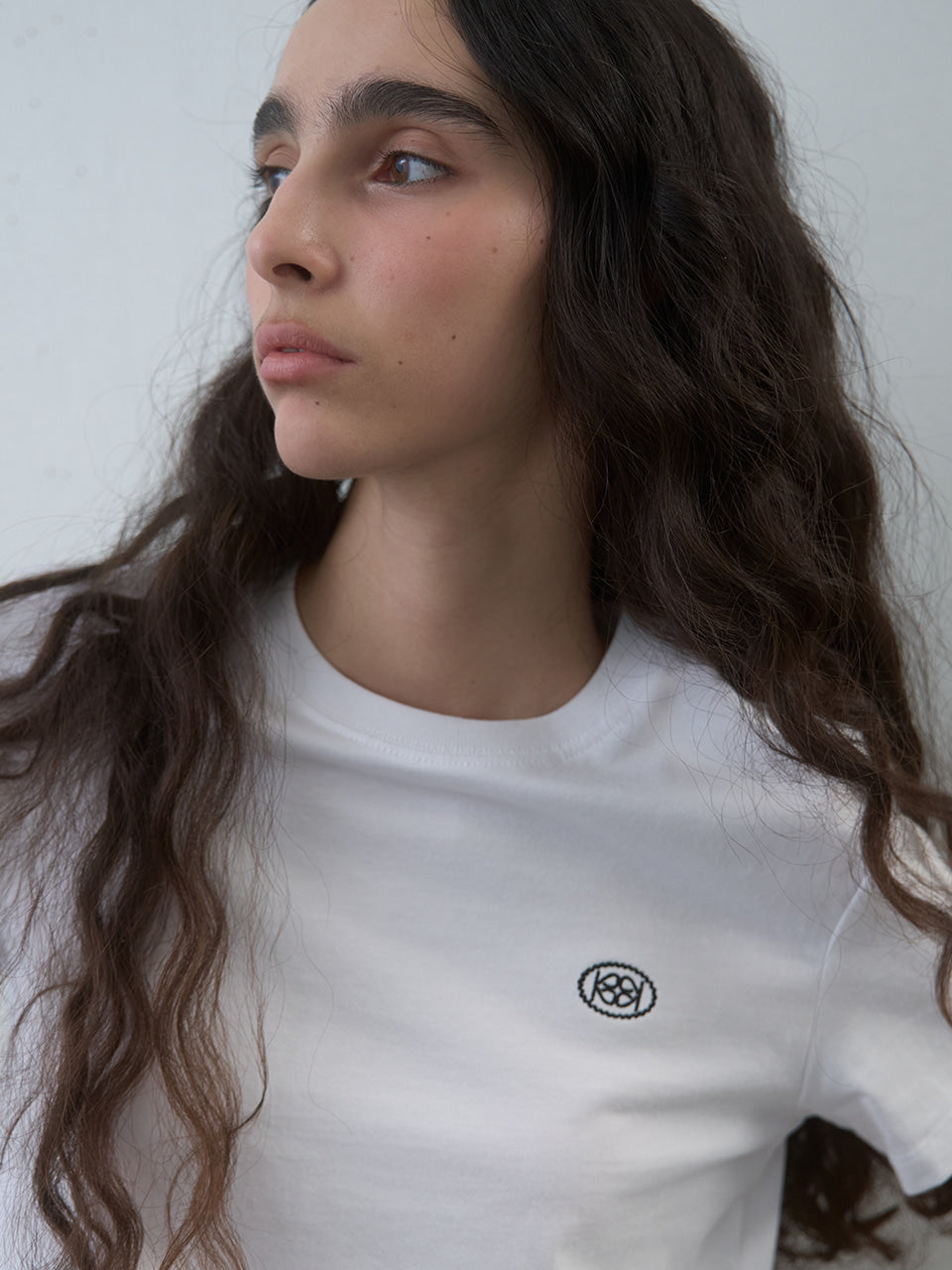 Kijun - Logo Tee (White) product image 3 | TRAB K-Fashion Australia