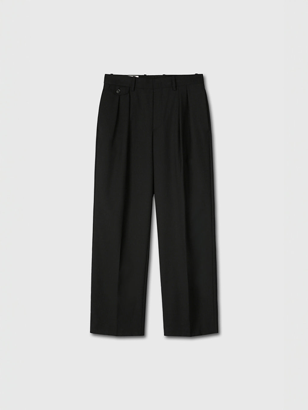 Tonywack - Double-Pleats Relaxed Trousers (Black) product image 6 | TRAB K-Fashion Australia