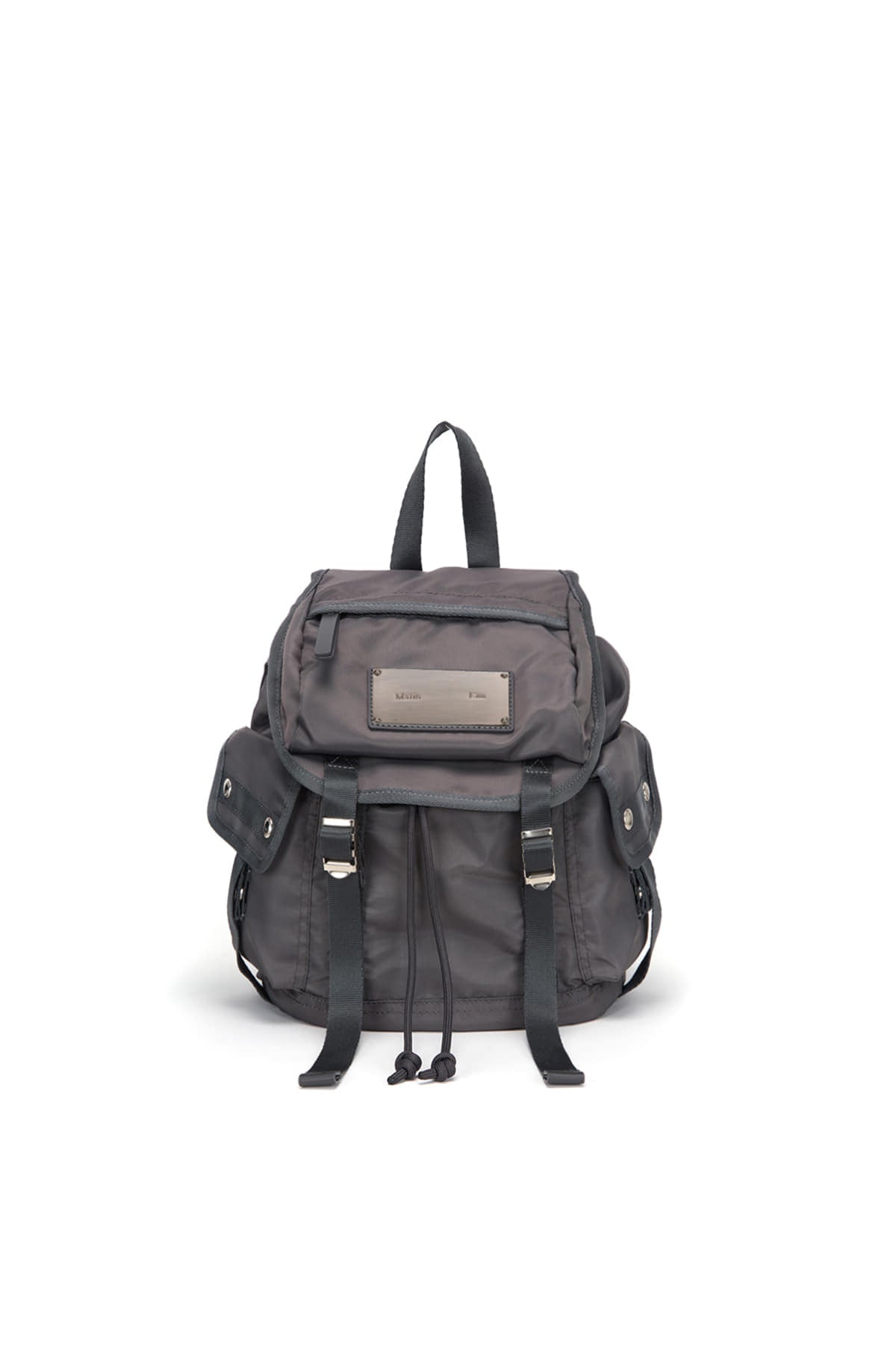 Matin Kim - Matin Pocket Utility Small Back Pack (Charcoal) product image 1 | TRAB K-Fashion Australia