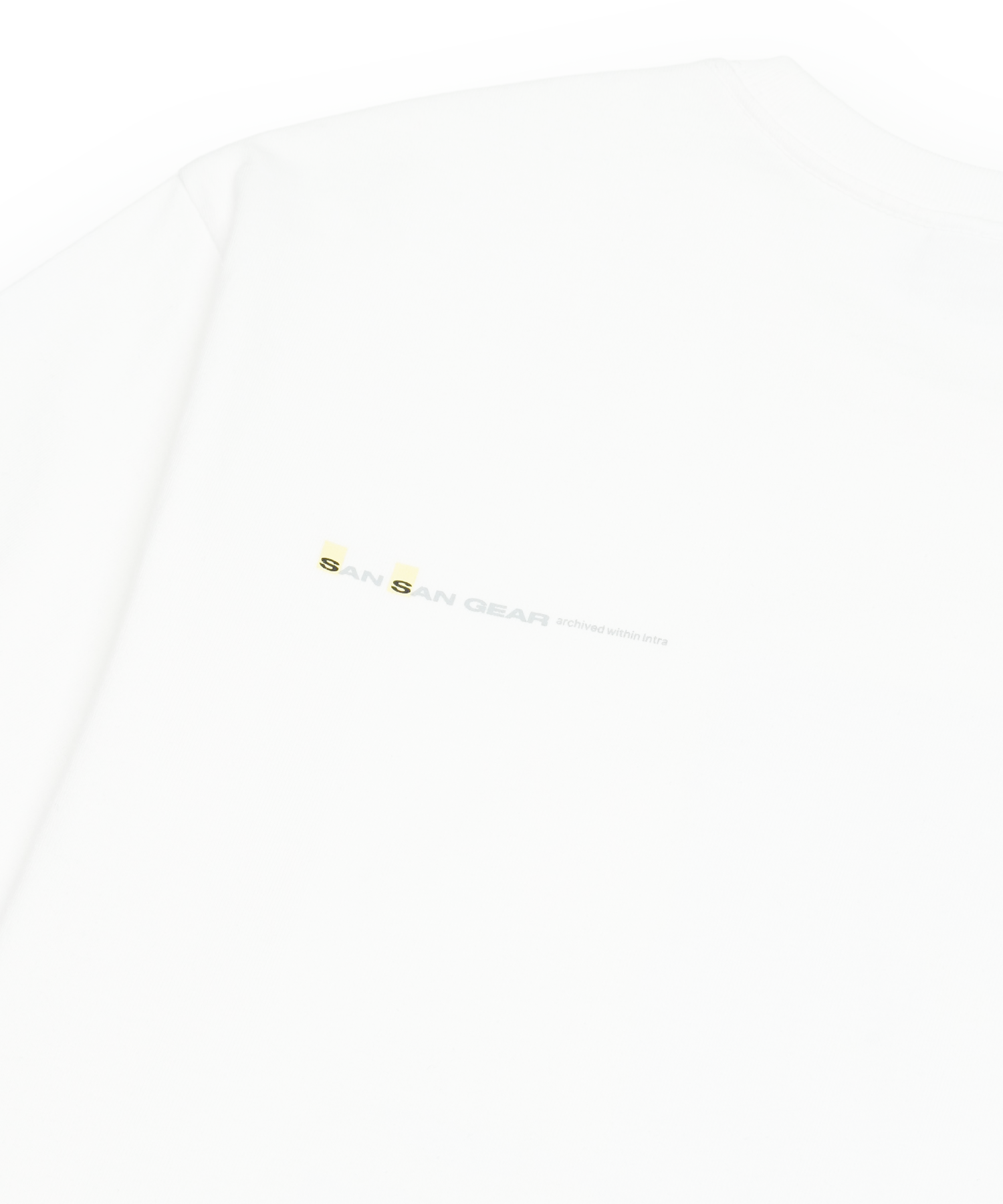 San San Gear - Over Tech T-Shirt (White) product image 7 | TRAB K-Fashion Australia