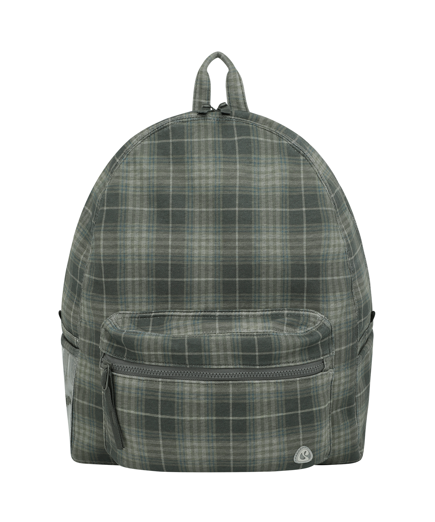 Coyseio - Chunky Sweat Check Backpack (Khaki) product image 1 | TRAB K-Fashion Australia