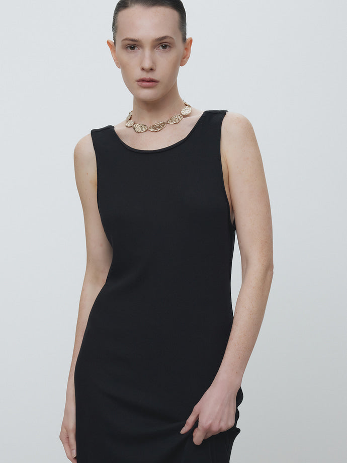 Tonywack - Twisted Long Dress (Black) product image 4 | TRAB K-Fashion Australia
