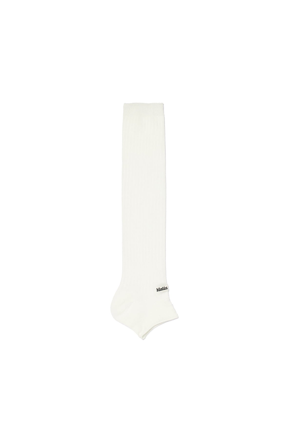 Matin Kim - Soft Warmer Half Knee Socks (White) product image 1 | TRAB K-Fashion Australia