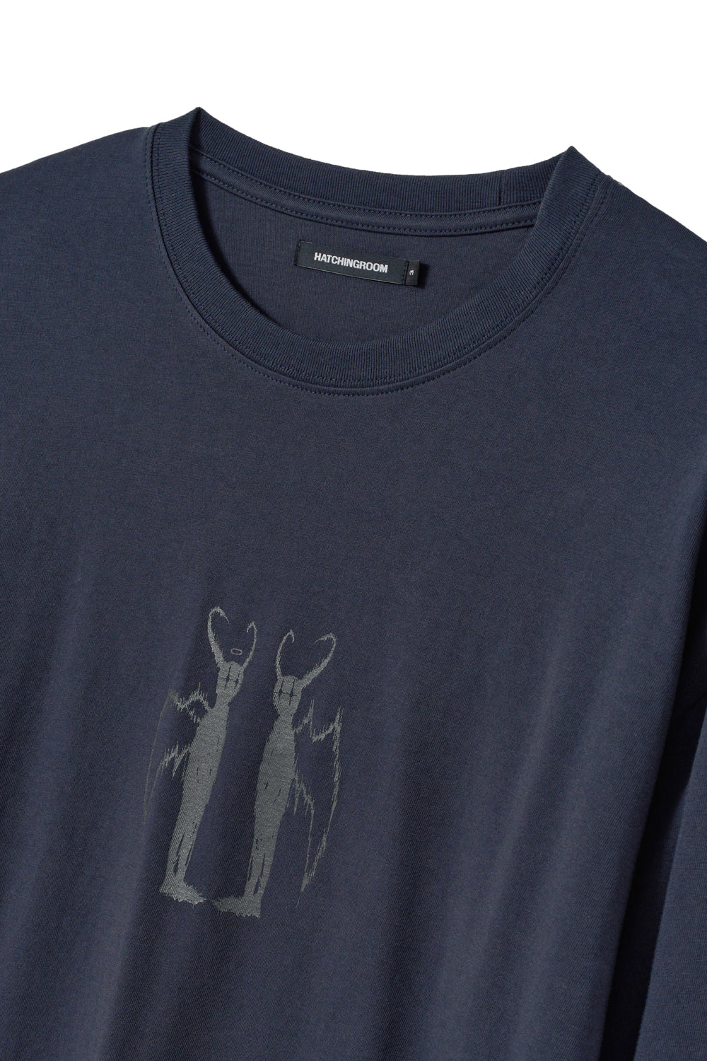 Hatchingroom - Devil & Angel Tee Dark (Navy) product image 6 | TRAB K-Fashion Australia