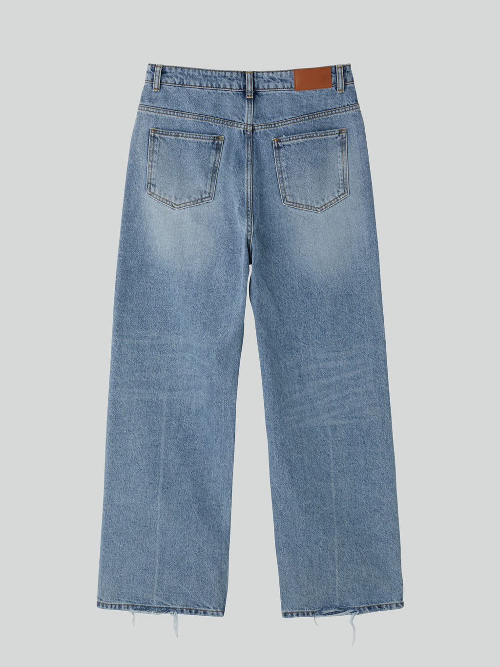 Recto - Loose Fit Washed Denim (Light Blue) product image 5 | TRAB K-Fashion Australia