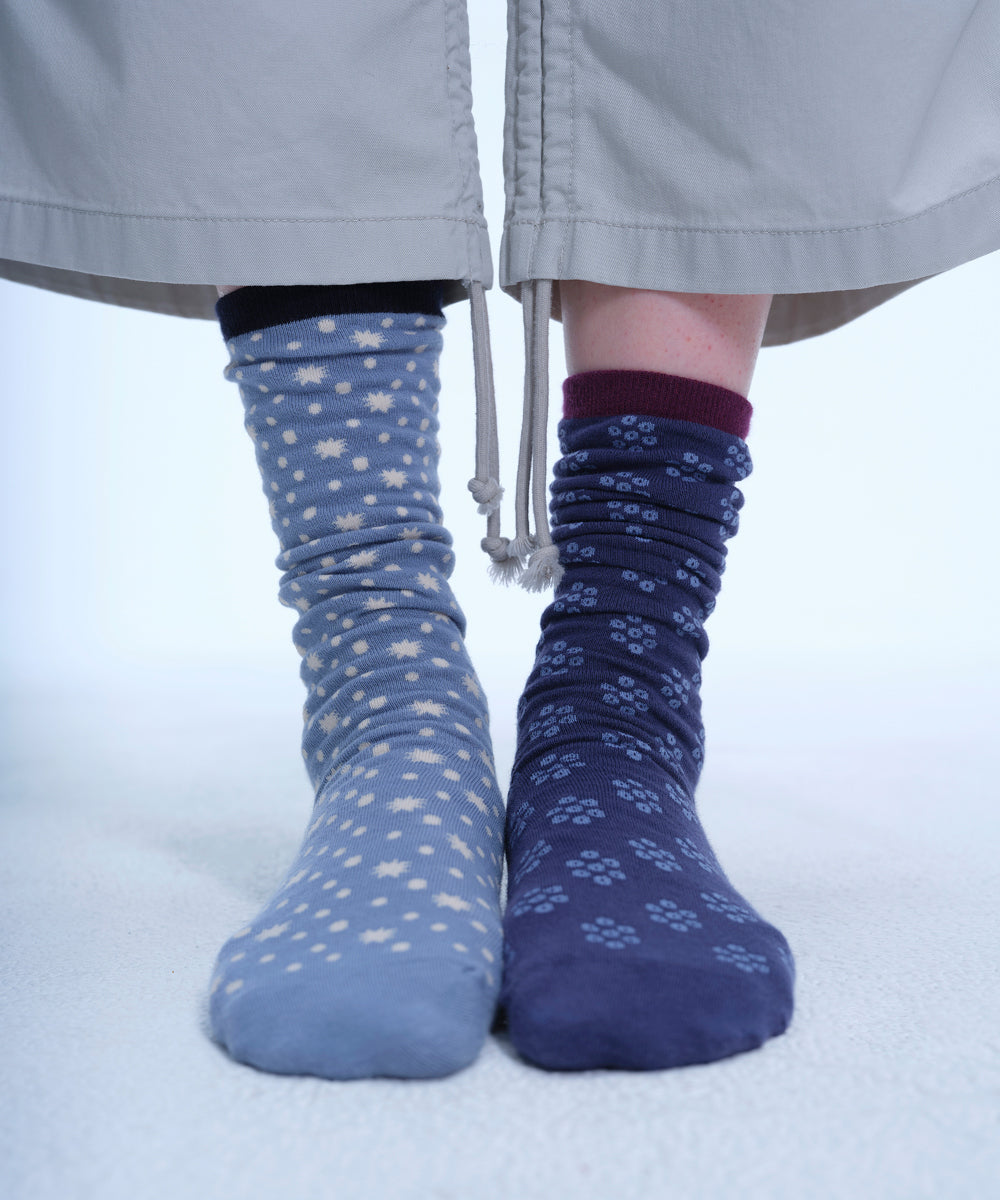Coyseio - Dual Pattern Socks (Multi) product image 4 | TRAB K-Fashion Australia
