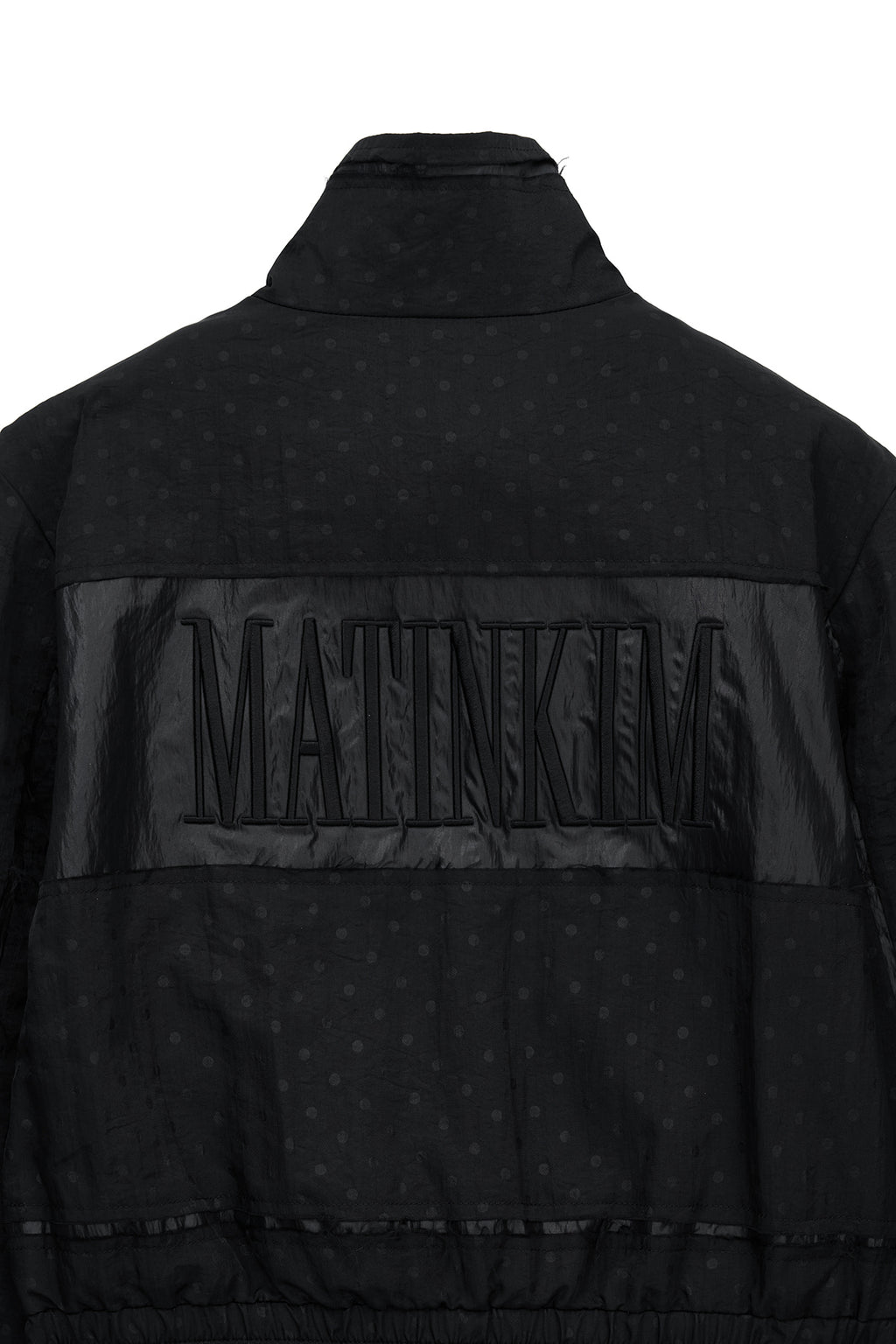 Matin Kim - Cropped Embroidery Back Logo Jumper (Strong Black) product image 5 | TRAB K-Fashion Australia