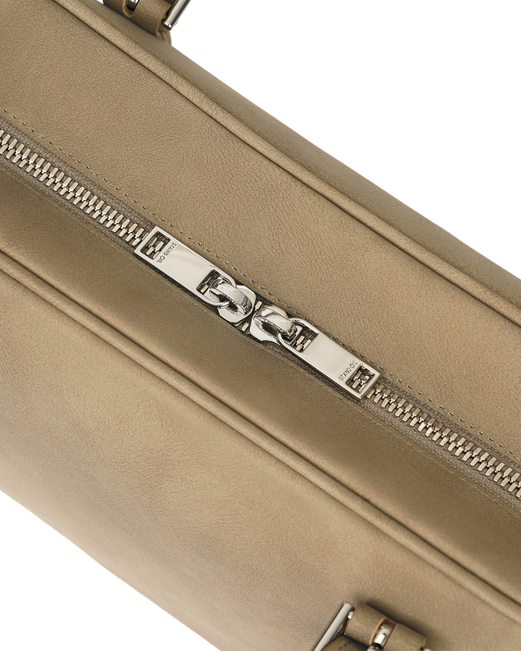 Stand Oil - Square Bowling Bag (Taupe) product image 7 | TRAB K-Fashion Australia