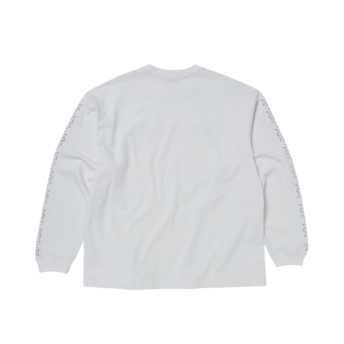 Thug Club - TC Pattern Long-Sleeve (White) product image 2 | TRAB K-Fashion Australia