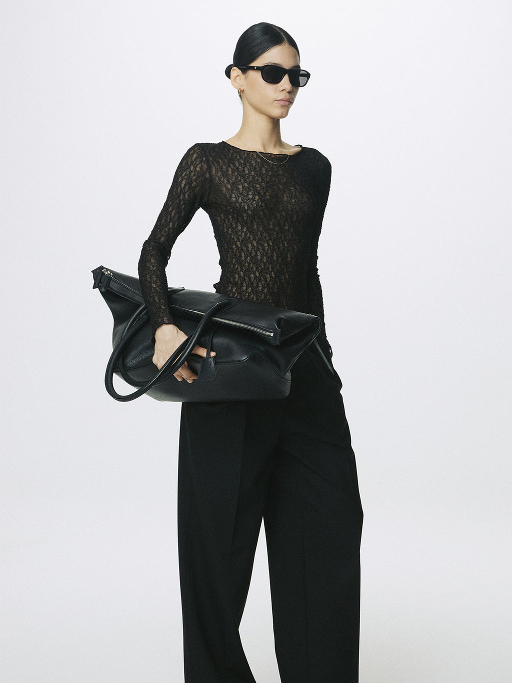 Tonywack - Lace Long Sleeve Top (Black) product image 6 | TRAB K-Fashion Australia