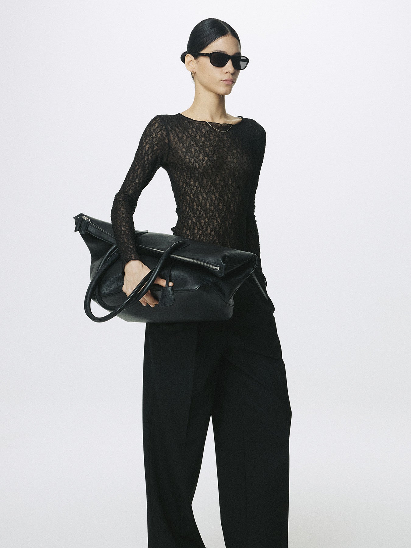 Tonywack - Lace Long Sleeve Top (Black) product image 6 | TRAB K-Fashion Australia