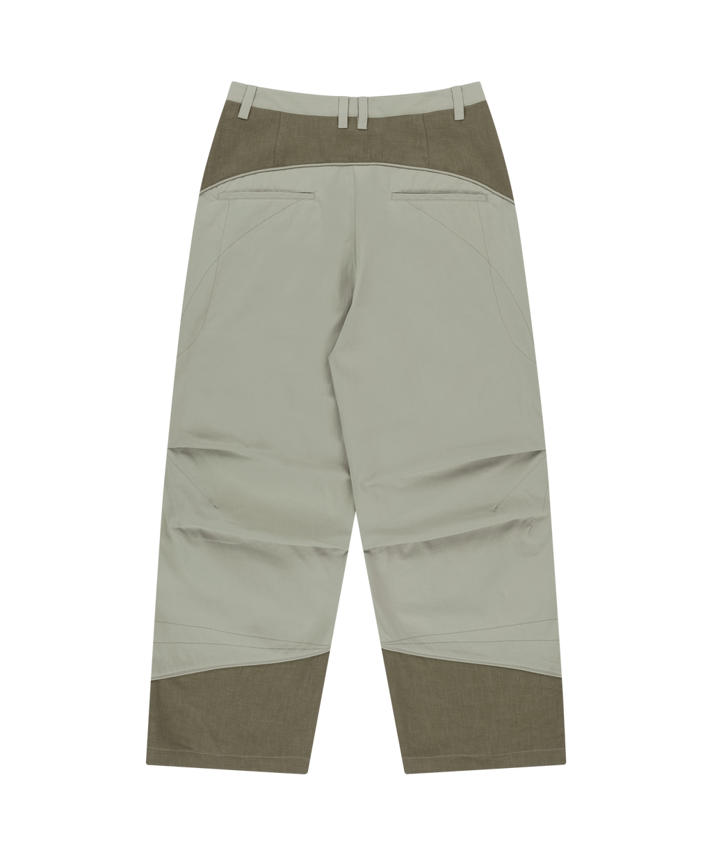 San San Gear - Linen Block Pants (Beige) product image 5 | TRAB K-Fashion Australia