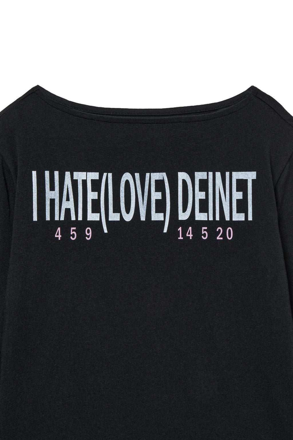 Deinet - I Hate Long Sleeve (Black) product image 3 | TRAB K-Fashion Australia