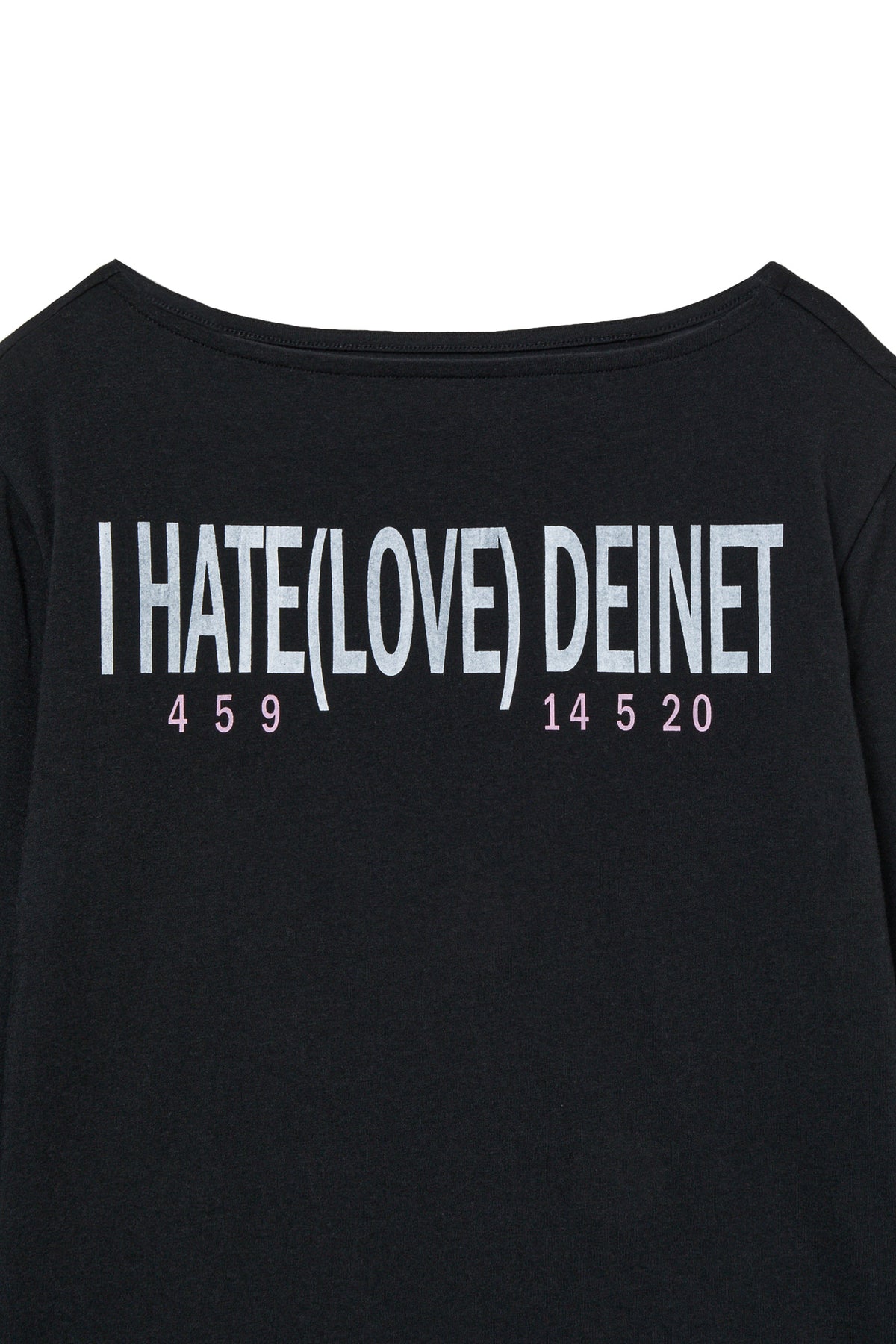 Deinet - I Hate Long Sleeve (Black) product image 3 | TRAB K-Fashion Australia