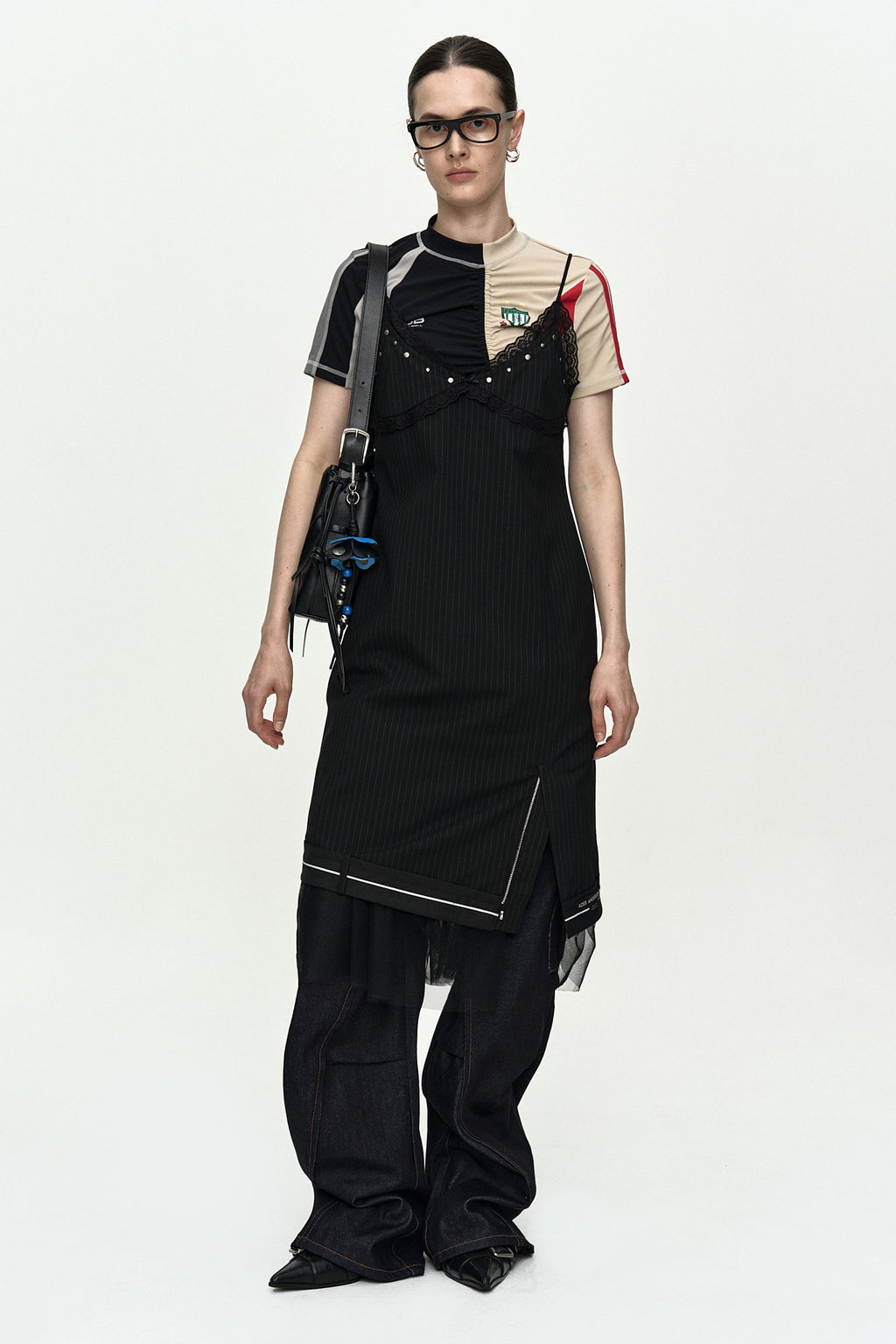 Andersson Bell - Hybrid Cut Soccer Jersey (Black/Beige) product image 7 | TRAB K-Fashion Australia