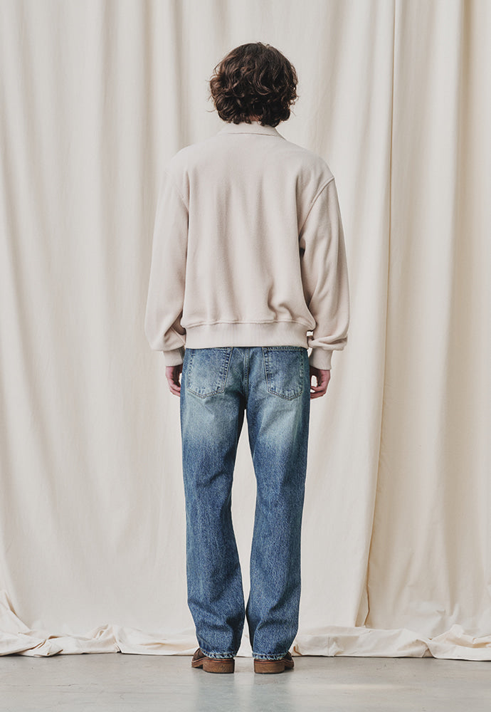 Art if acts - 70's Vintage Racing Fleece Jacket (Dove) product image 5 | TRAB K-Fashion Australia