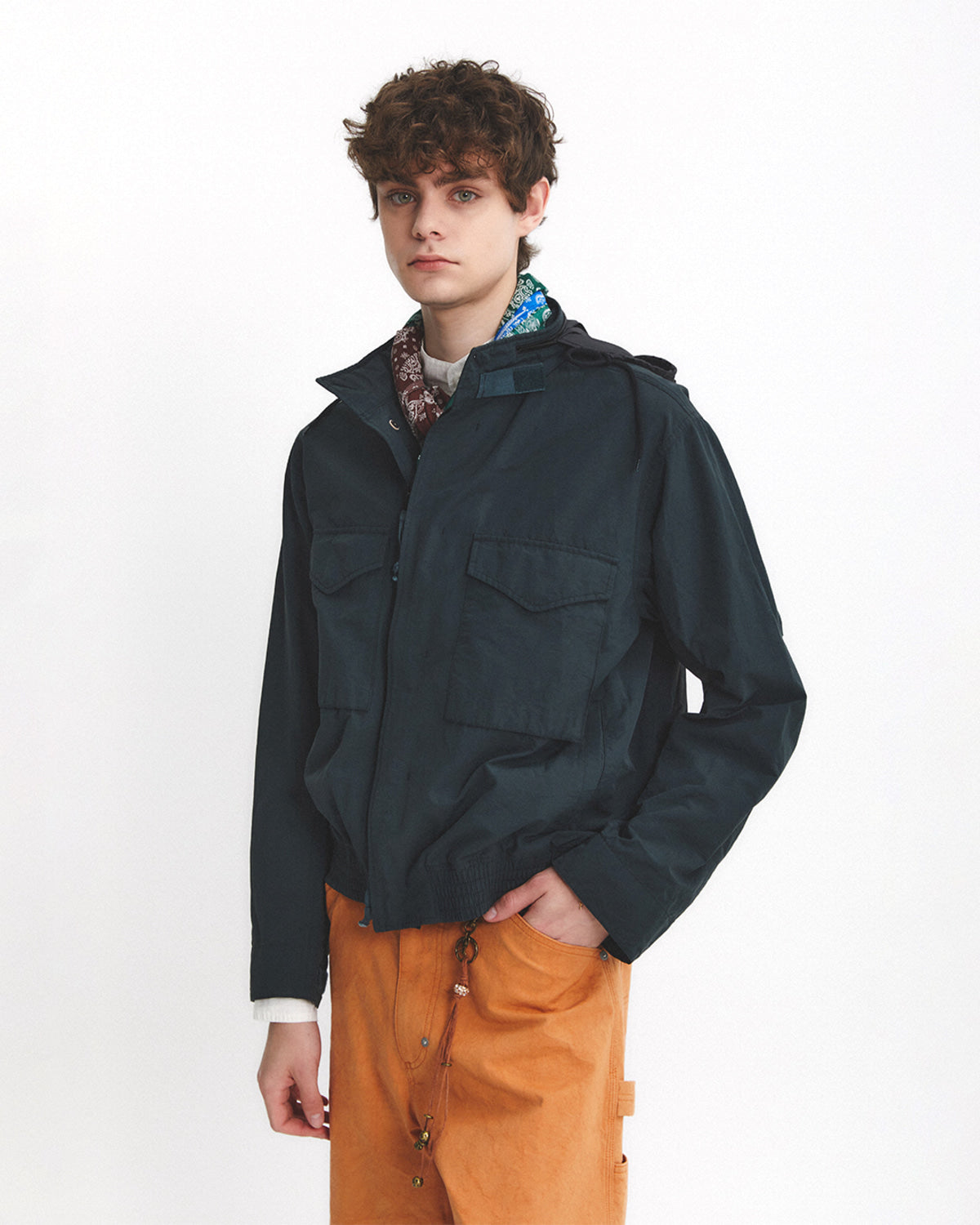 Eastlogue - M-65 Wep Jumper (Blue Green) product image 2 | TRAB K-Fashion Australia