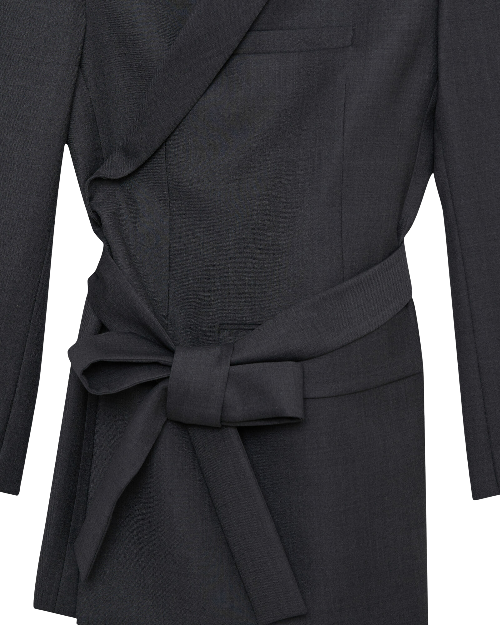 Kimhe Kim - Id Double-Breasted Blazer (Grey) product image 9 | TRAB K-Fashion Australia
