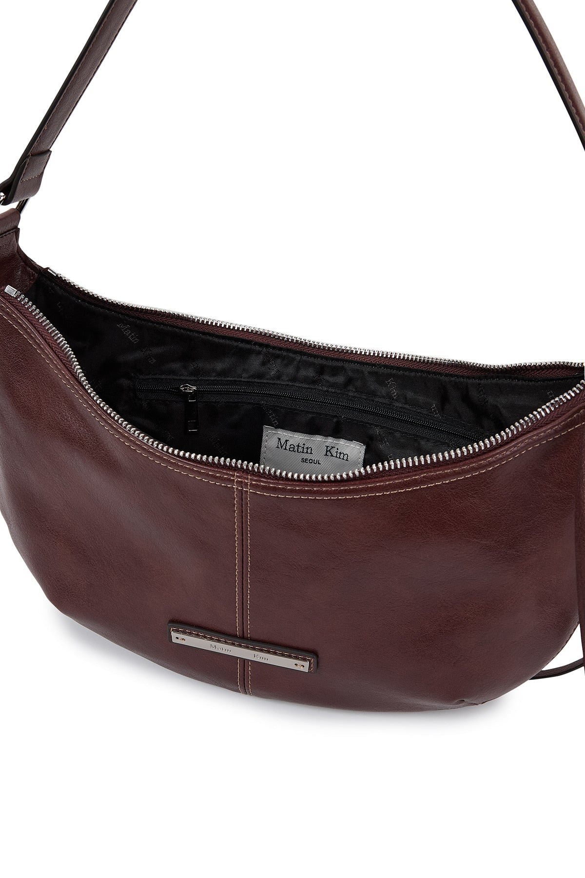 Matin Kim - Moonline Arc Hobo Bag (Brown) product image 4 | TRAB K-Fashion Australia