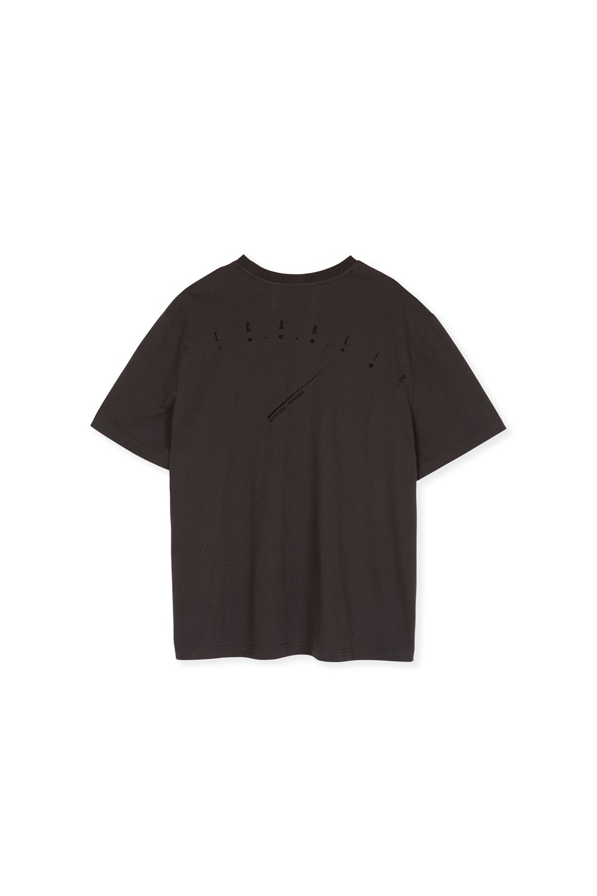 Matin Kim - Peaches Logo Graphic Top (Charcoal) product image 3 | TRAB K-Fashion Australia