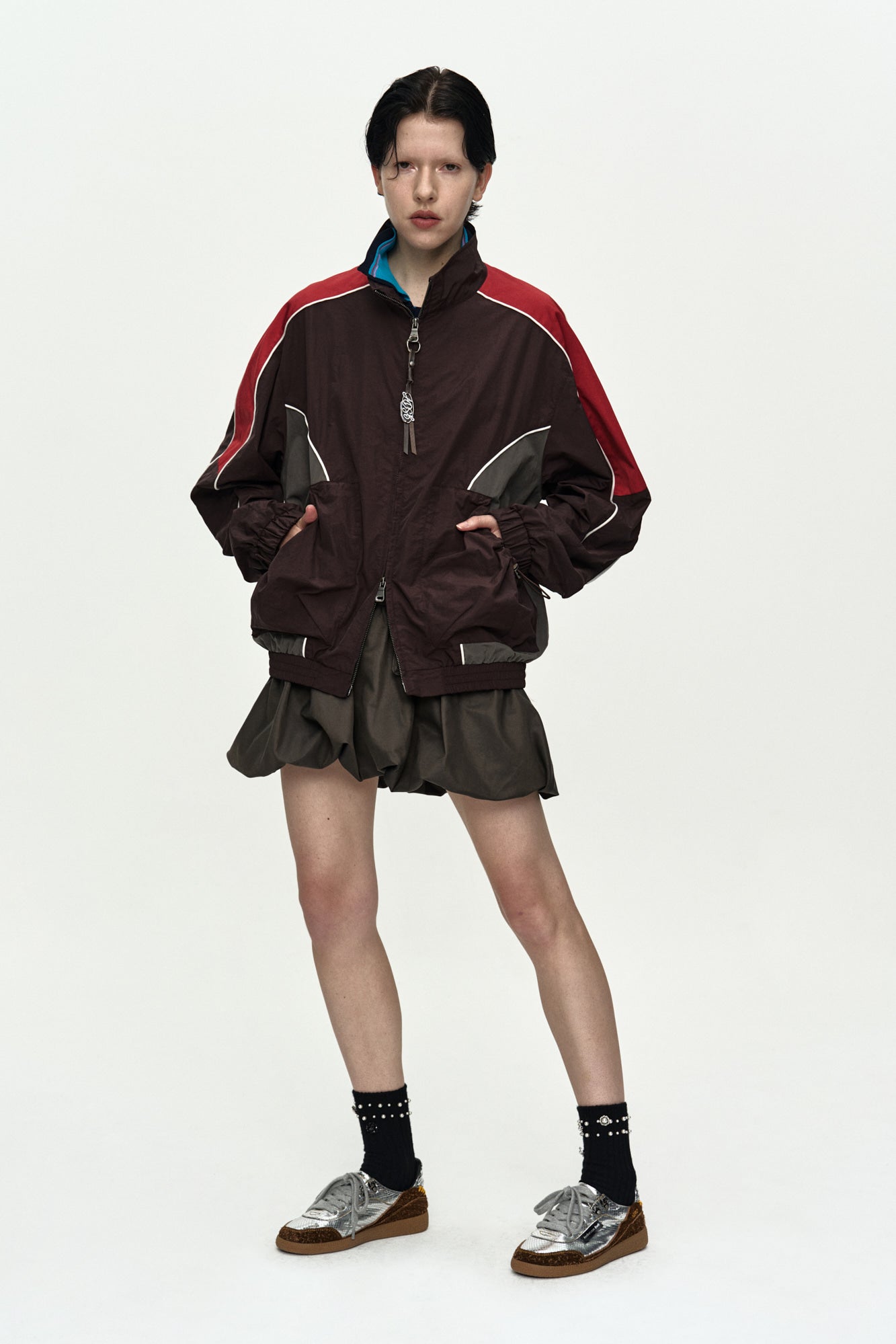 Andersson Bell - Cargo Balloon Skirt (Charcoal) product image 8 | TRAB K-Fashion Australia