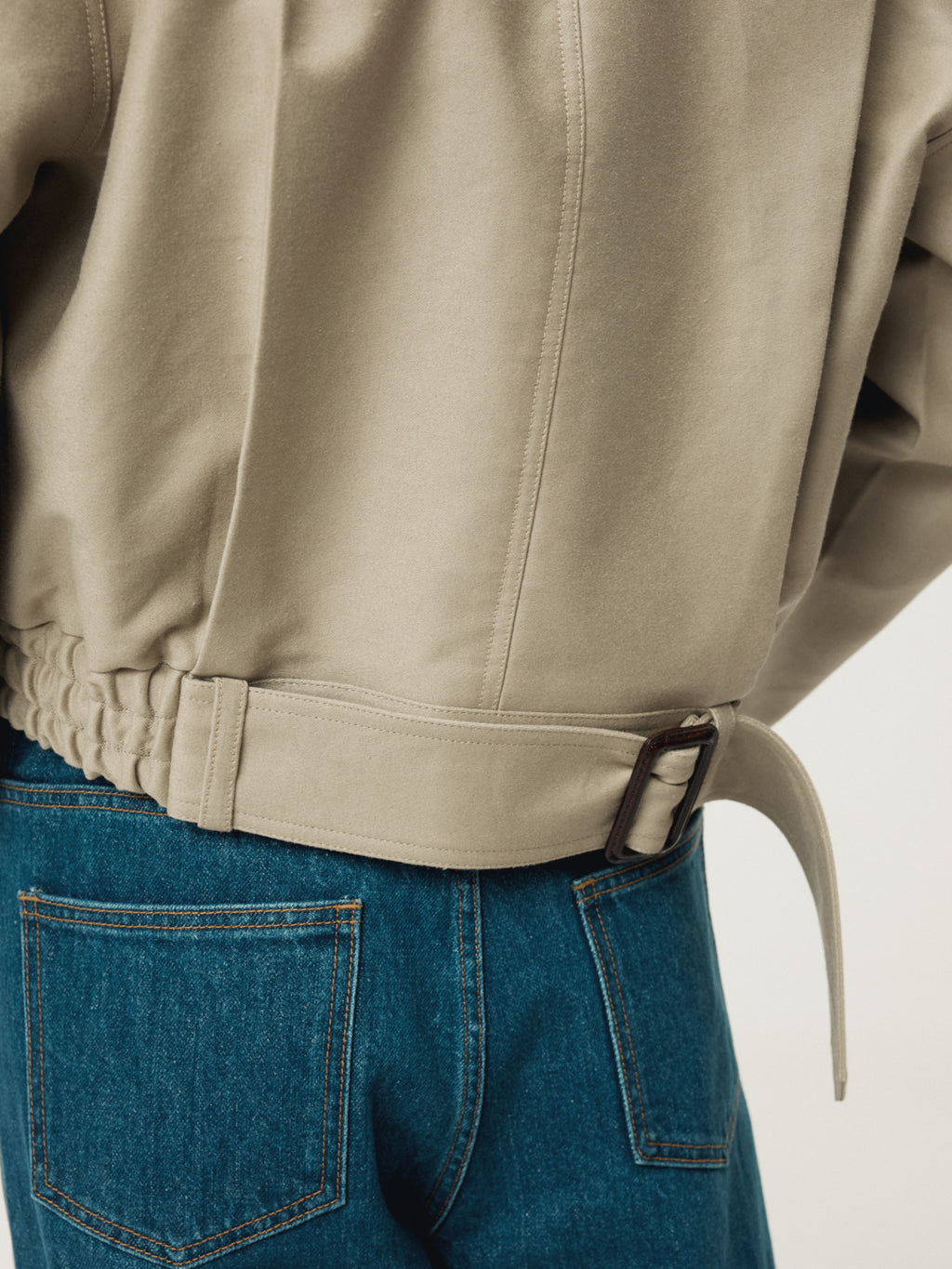 Recto - Reglan Sleeves Cotton Jumper (Light Taupe) product image 6 | TRAB K-Fashion Australia