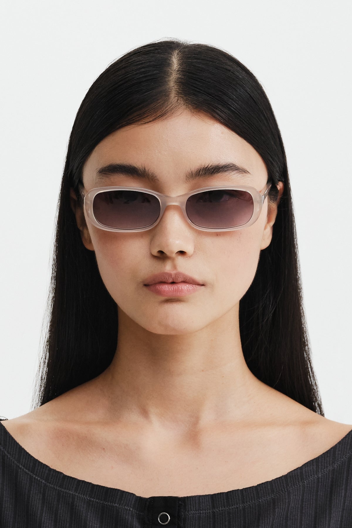Matin Kim - Matin Soft Square Sunglasses (Light Beige) product image 9 | TRAB K-Fashion Australia