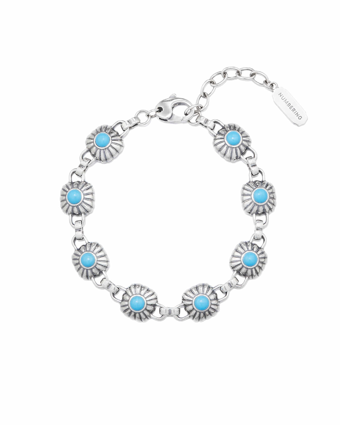 Numbering - Square Concho Link Bracelet #8981 product image 2 | TRAB K-Fashion Australia