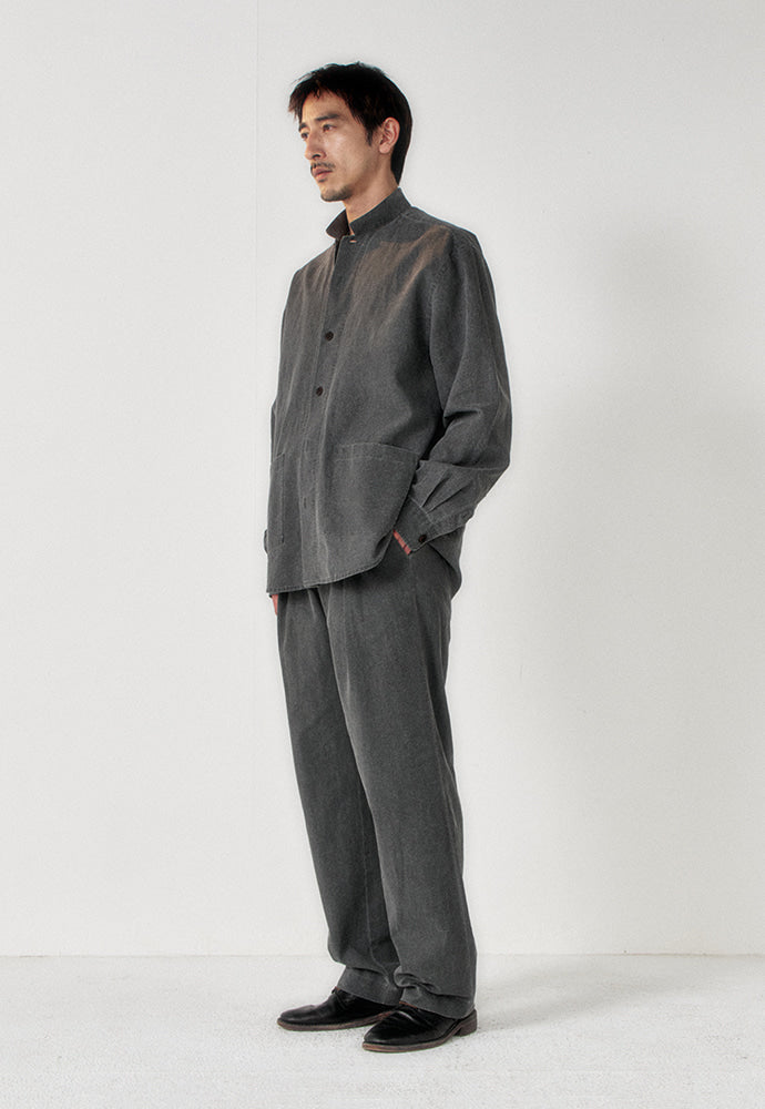 Art if acts - Linen Oriental Jacket (Charcoal) product image 4 | TRAB K-Fashion Australia