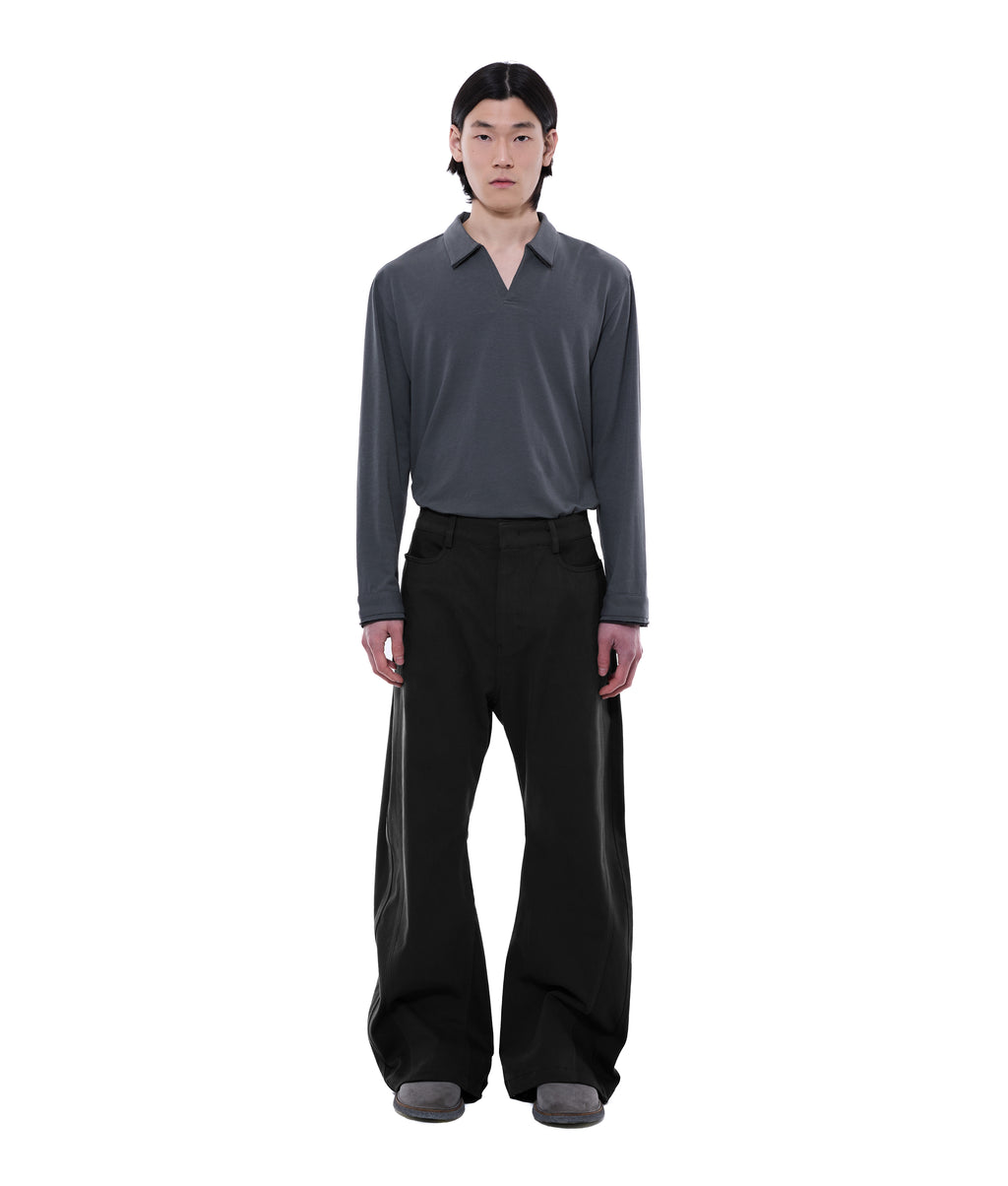 XLIM - Ep.9 03 Trousers (Black) product image 1 | TRAB K-Fashion Australia
