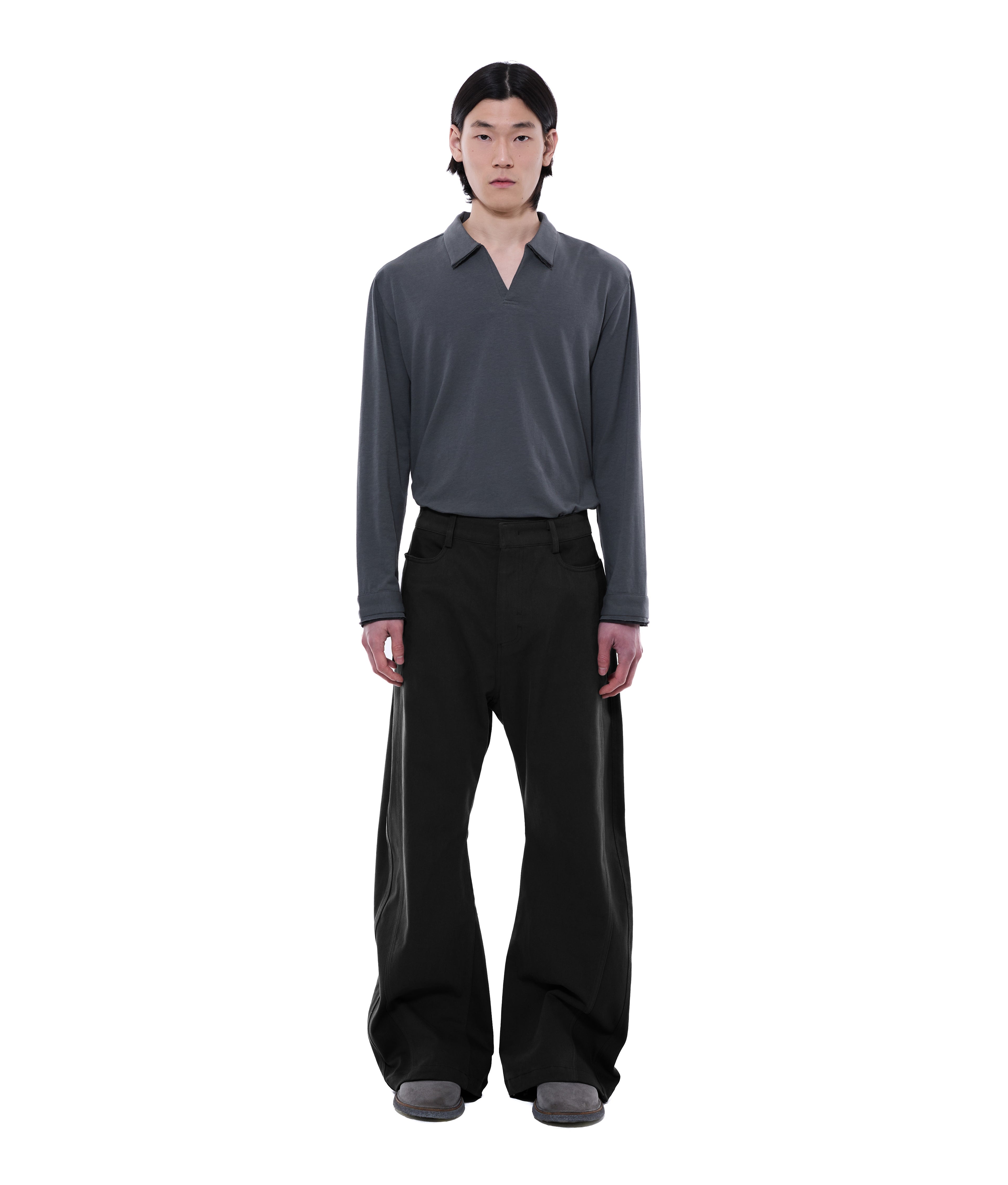 XLIM - Ep.9 03 Trousers (Black) product image 1 | TRAB K-Fashion Australia