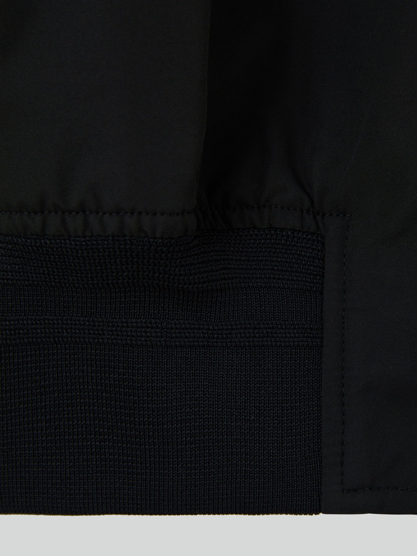 Recto - Crop Harrington Jumper (Black) product image 8 | TRAB K-Fashion Australia